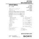 Sony LBT-GTZ4I, MHC-GTZ4, MHC-GTZ4I, MHC-GTZ5 Service Manual