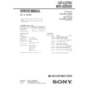 Sony LBT-LCD7DI, MHCGZR33DI Service Manual