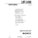 lbt-lv60 service manual
