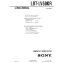 lbt-lv60kr service manual