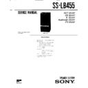 Sony LBT-N455, SS-LB455 Service Manual