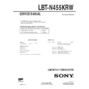 Sony LBT-N455KRW Service Manual