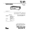 Sony LBT-VF3, TC-VF1 Service Manual