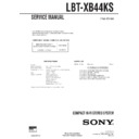 Sony LBT-XB44KS Service Manual