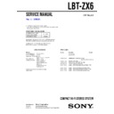 lbt-zx6 service manual