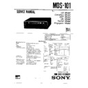 mds-101 (serv.man2) service manual