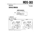 Sony MDS-303 (serv.man4) Service Manual