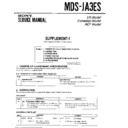 Sony MDS-JA3ES (serv.man2) Service Manual