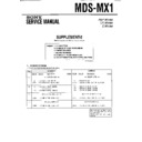 mds-mx1 (serv.man2) service manual