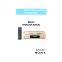 Sony MDS-W1 (serv.man2) Service Manual