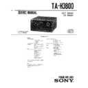mhc-3800, ta-h3800 service manual