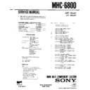 mhc-6800 service manual