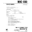 mhc-690 service manual