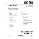 mhc-c55 service manual