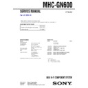 mhc-gn600 service manual