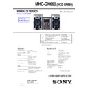Sony MHC-GN660 Service Manual