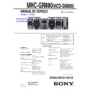 Sony MHC-GN880 (serv.man2) Service Manual