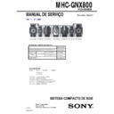 Sony MHC-GNX800 Service Manual