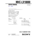 mhc-lx10000 service manual