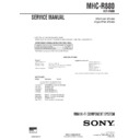 mhc-r880 service manual
