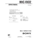 mhc-rxd2 service manual