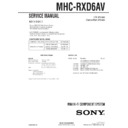 mhc-rxd6av (serv.man2) service manual