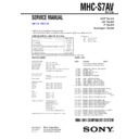 mhc-s7av service manual