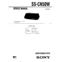 Sony MHC-V7770AV, SS-CN50W Service Manual