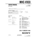 mhc-vx33 service manual