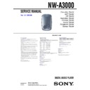 nw-a3000 service manual