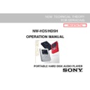 Sony NW-HD5 (serv.man2) Service Manual