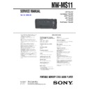 nw-ms11 service manual