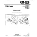 Sony PCM-2300 (serv.man4) Service Manual