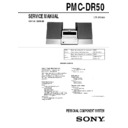pmc-dr50 service manual