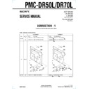 Sony PMC-DR50L, PMC-DR70L (serv.man2) Service Manual