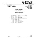 Sony PS-LX150H (serv.man2) Service Manual