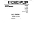 Sony PS-LX46, PS-LX46P, PS-LX47P (serv.man2) Service Manual