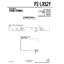 Sony PS-LX52Y (serv.man3) Service Manual