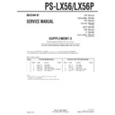 Sony PS-LX56, PS-LX56P (serv.man3) Service Manual