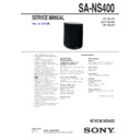 sa-ns400 service manual