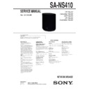 sa-ns410 service manual