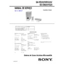 Sony SA-VE325, SA-WMS325, SS-CN325, SS-V325 Service Manual