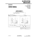 Sony SA-VE702, SA-VE705, SA-WMS7, SS-MS7 (serv.man2) Service Manual