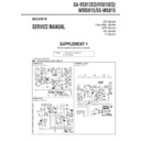 sa-ve812ed, sa-ve815ed, sa-wms815, ss-ms815 (serv.man2) service manual