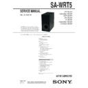 sa-wrt5 service manual