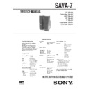 sava-7 service manual