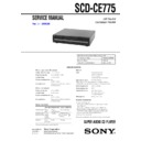 scd-ce775 service manual