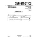 Sony SEN-311, SEN-311CD (serv.man2) Service Manual