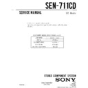 Sony SEN-711CD Service Manual
