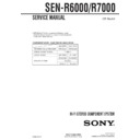 sen-r6000, sen-r7000 service manual